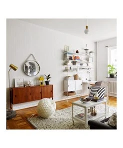 HAY Strap Mirror 70CM - Grey