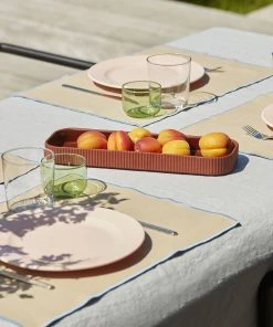 Outlet π HAY Set of 4 Cotton Contour Place Mat π 12 HAY Set of 4 Cotton Contour Place Mat