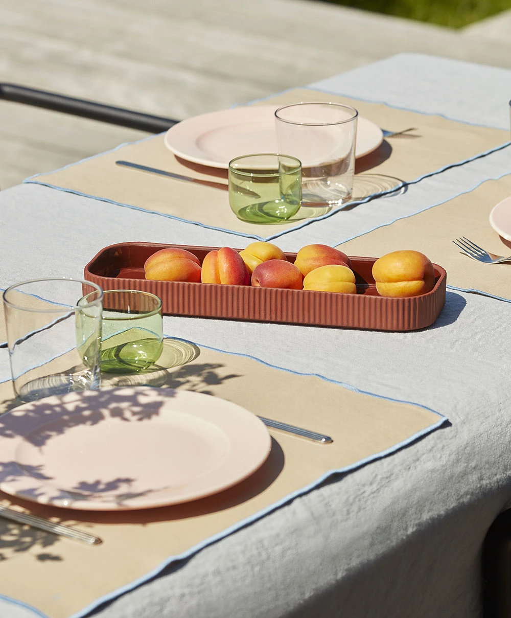 Outlet π HAY Set of 4 Cotton Contour Place Mat π 5 HAY Set of 4 Cotton Contour Place Mat