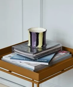 HAY Stripe Fig Leaf Scented Candle