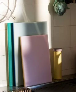 HAY Bandeja Para Cortar Half & Half L Blue