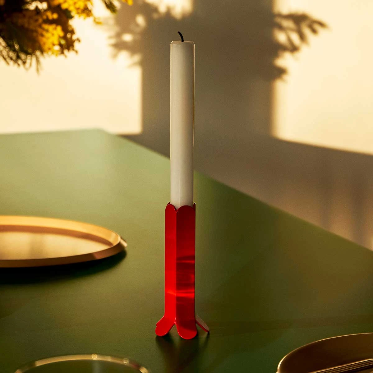 Cheapest ⨠HAY Arcs Kerzenhalter L, Red 𧨠3 HAY Arcs Kerzenhalter L, Red