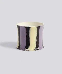 HAY Stripe Fig Leaf Scented Candle