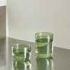 HAY Set Of 2 Tint Glasses In Green