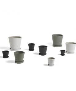 HAY Pot De Fleur Beton Flowerpot Taille L