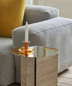 Promo π HAY Flare Candle Holder Amber S π€© 8 HAY Flare Candle Holder Amber S
