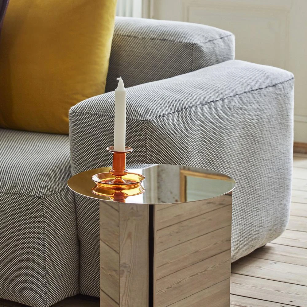 Promo π HAY Flare Candle Holder Amber S π€© 5 HAY Flare Candle Holder Amber S