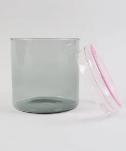 HAY Grey Borosilicate Jar – Large