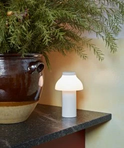 Hot Sale 👏 HAY Cream White PC Portable Lamp ❤️ 23 HAY Cream White PC Portable Lamp