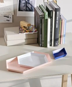 HAY Grey Steel Kaleido M Tray