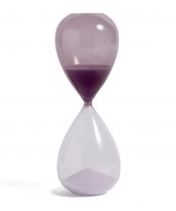 HAY Glass Sand Timer - Large - Lavender