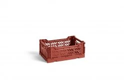 HAY Colour Crate S 4 L Terracotta
