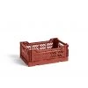 HAY Colour Crate S 4 L Terracotta