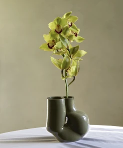 HAY W&S Vase Chubby Olive Green