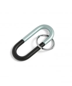 HAY Black Cane Key Ring