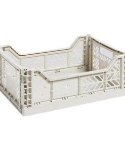 HAY Medium Light Grey Colour Crate