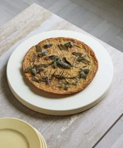 HAY Chopping Board / Round L Off White