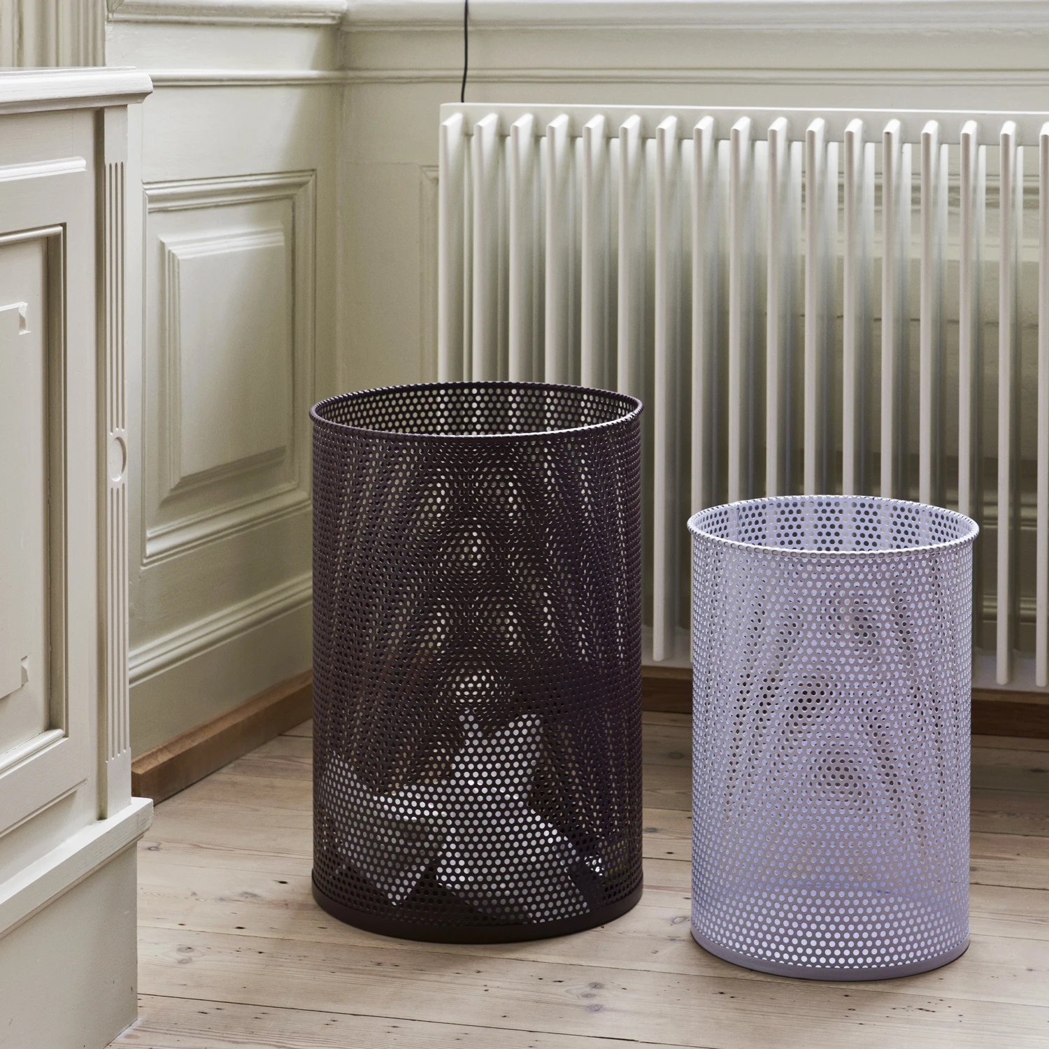Cheap ⭐ HAY Lavender Perforated Bin - Medium ✨ 5 HAY Lavender Perforated Bin - Medium