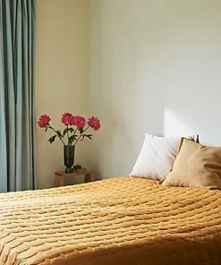 HAY Navy Blue Glass Vase