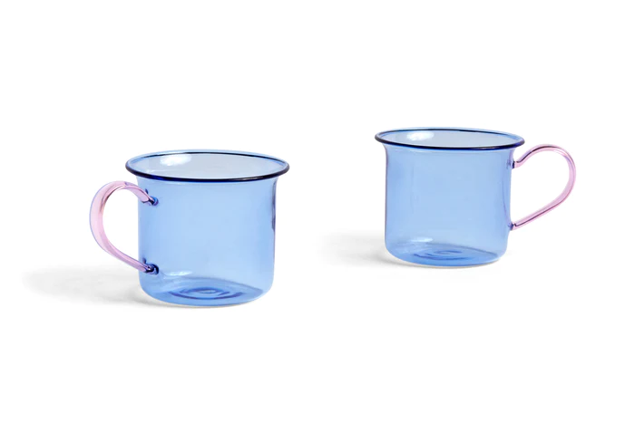 Promo ⌛ HAY Borosilicate Set of 2 Cups ❤️ 3 HAY Borosilicate Set of 2 Cups