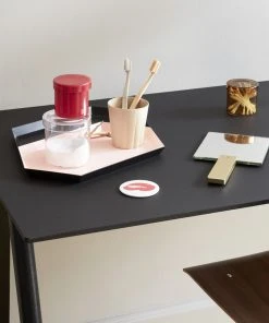 HAY Medium Dark Green Kaleido Hexagonal Tray