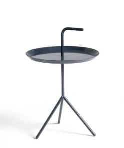 HAY Deep Blue DLM Side Table (high gloss)