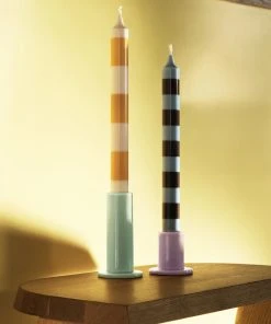 HAY Tube Candle Holder M Mint