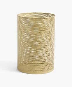 HAY Perforated Storage Bin - Large - Dusty Yellow