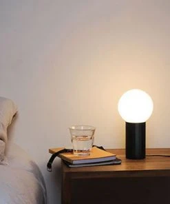 HAY Turn On Table Lamp - Black