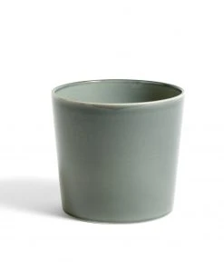 HAY Botanical Family Flowerpot L Dusty Green