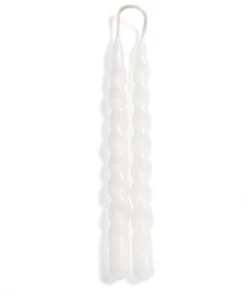 HAY Mini Swirl Candle - White