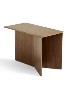 HAY tavolino slit oblong in legno noce