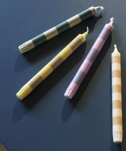 HAY Stripe- Pack de 4 velas