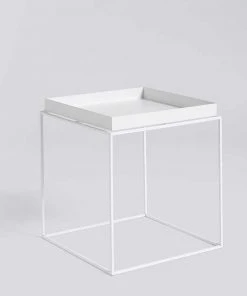 HAY Small White Tray Table