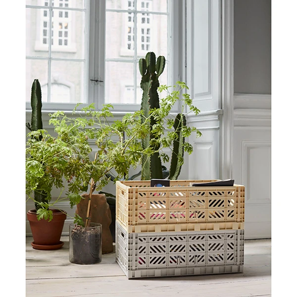 New βοΈ HAY Colour Crate S Soft Pink π 12 HAY Colour Crate S Soft Pink