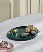 Best Sale ✔️ HAY Ellipse Tray S Dark Green ❤️ 4 HAY Ellipse Tray S Dark Green