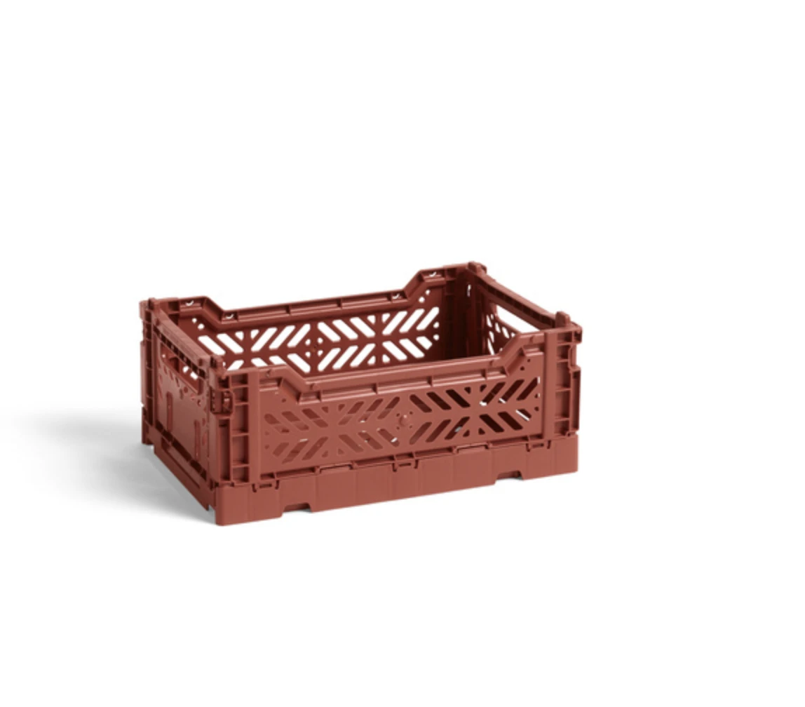 Wholesale β HAY Colour Crate Small Terracotta π 3 HAY Colour Crate Small Terracotta