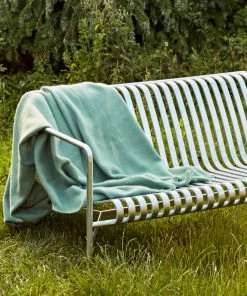 HAY Mono Wool Blanket - Verdigris Green