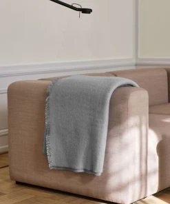 HAY Mono Blanket, 100% Wool - Verdigris Green