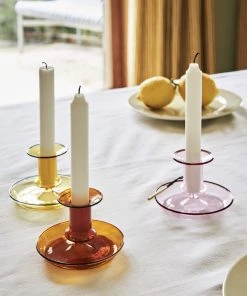 Hot Sale π€© HAY Glass Candlestick Flare π 17 HAY Glass Candlestick Flare