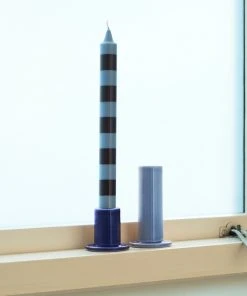 HAY Tube Candle Holder M Peach