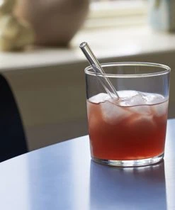 Promo β€οΈ HAY Set of 6 Glass Cocktail Sip Straws π 7 HAY Set of 6 Glass Cocktail Sip Straws