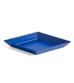 HAY Small Electric Blue Kaleido Tray