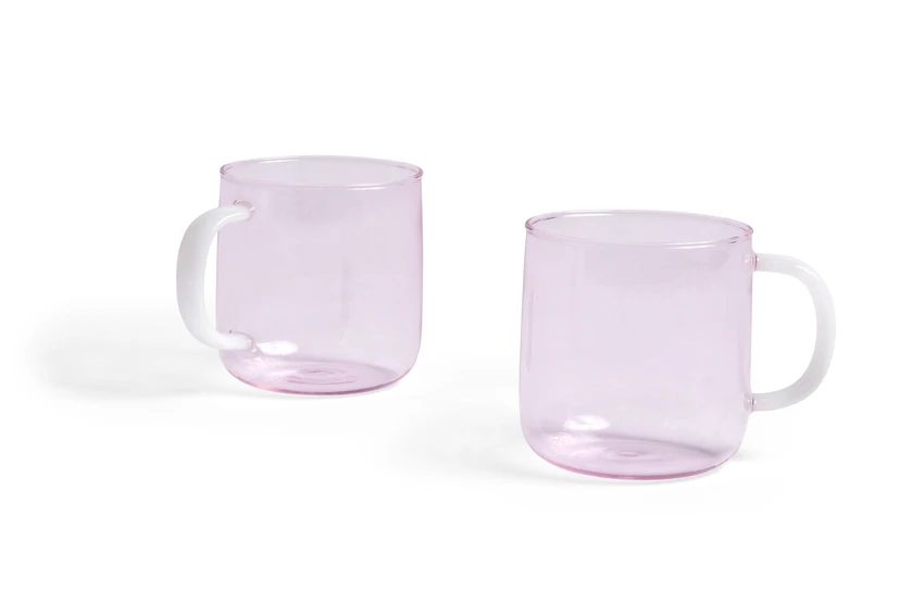 Buy β¨ HAY Set of 2 Glass Mugs π€© 4 HAY Set of 2 Glass Mugs