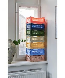 New βοΈ HAY Colour Crate S Soft Pink π 28 HAY Colour Crate S Soft Pink