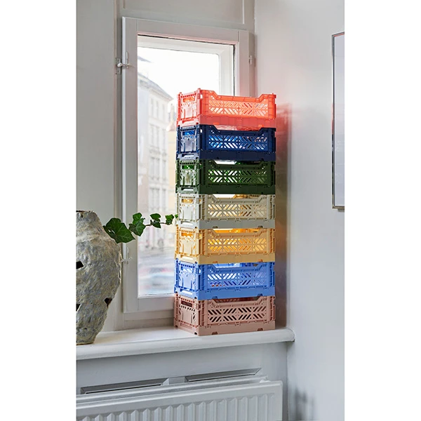 New βοΈ HAY Colour Crate S Soft Pink π 11 HAY Colour Crate S Soft Pink