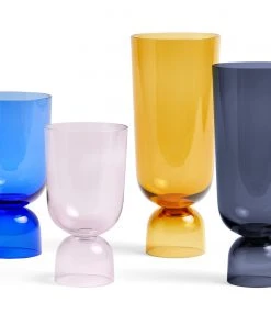 HAY Small Pink Bottom Up Vase