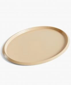 HAY Ellipse Tray M Beige