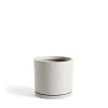 HAY Plant Pot with Saucer XXL Grey