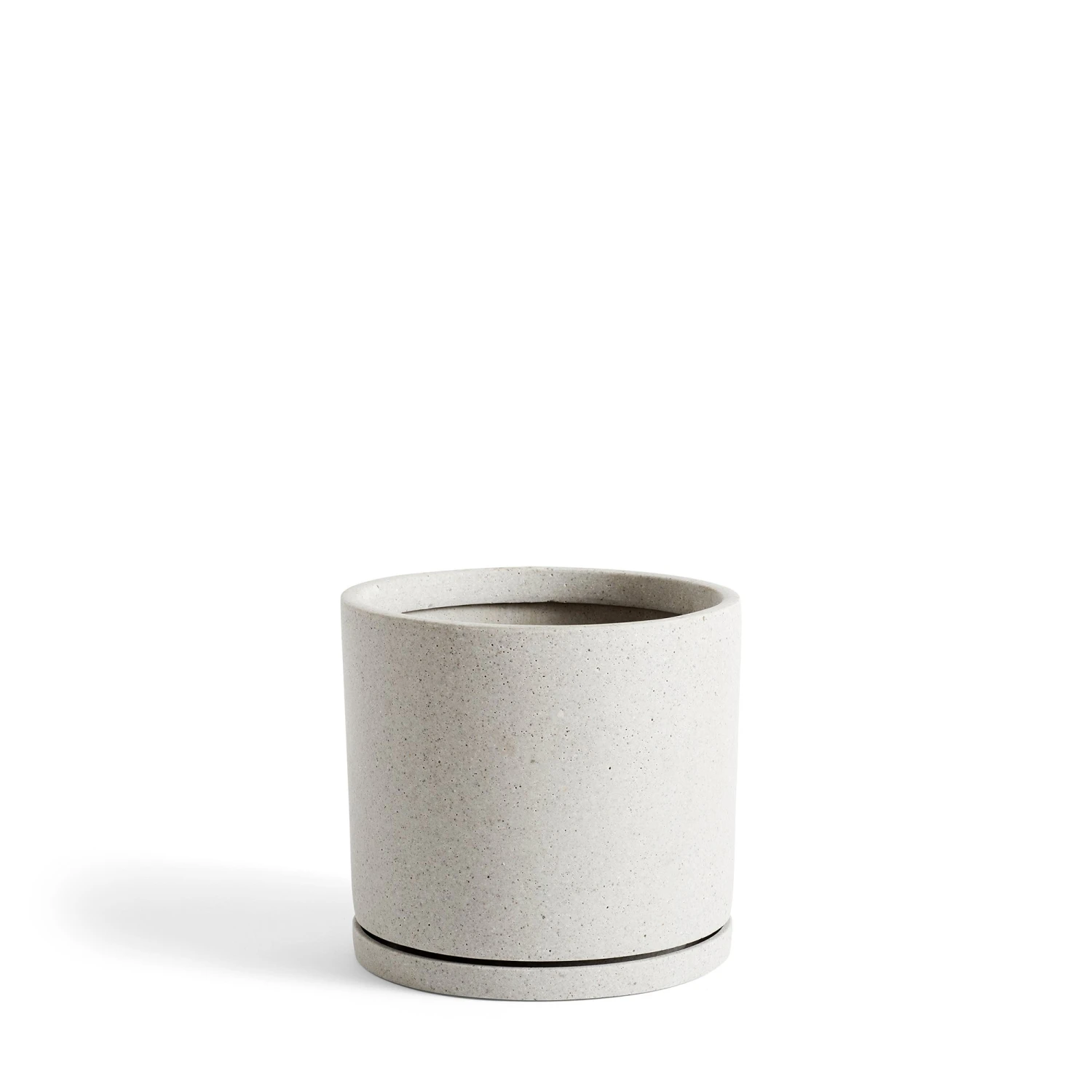 Coupon 𧨠HAY Plant Pot with Saucer XXL Grey π 3 HAY Plant Pot with Saucer XXL Grey